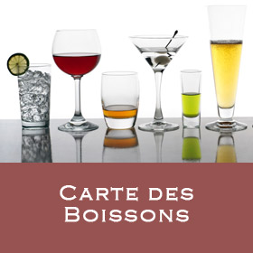 Carte des Boissons