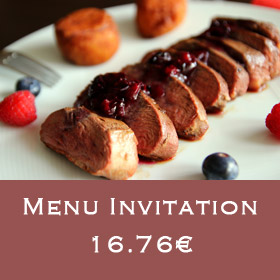 Menu Invitation
